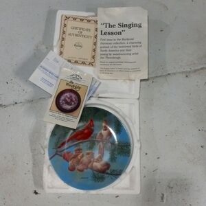 Vintage collectable plate